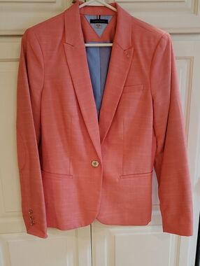Tommy Hilfiger Coral Pink Blazer